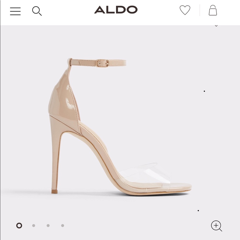 Nude 2 piece heel